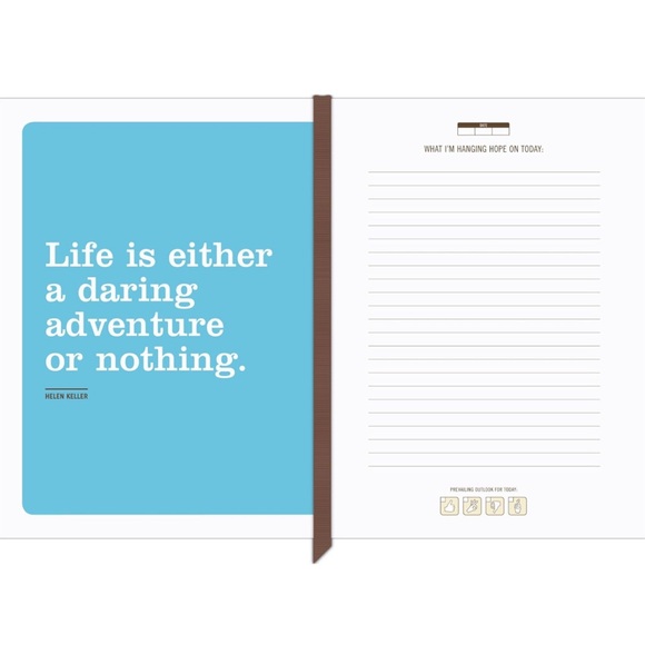 Knock Knock It's Gonna Be Okay Inner-Truth Journal, 7" x 9.5" New Book - Picture 7 of 7